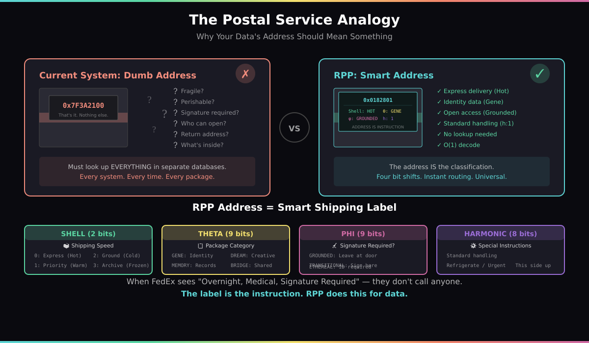 Dumb Address vs Smart Label